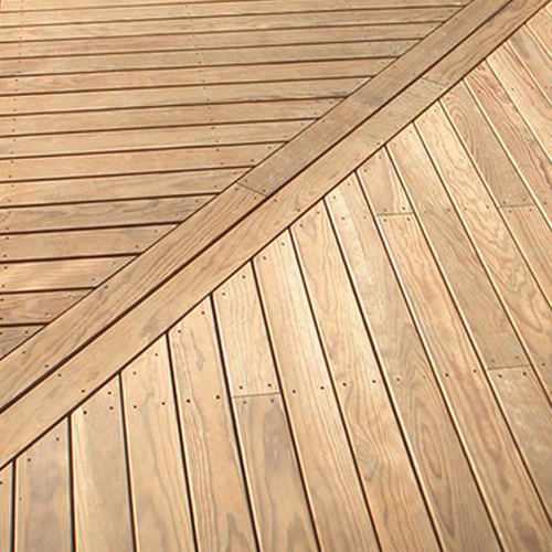 Terrasse en robinier ou faux acacia largeur 120mm Terrasse en robinier ou faux acacia largeur 120mm