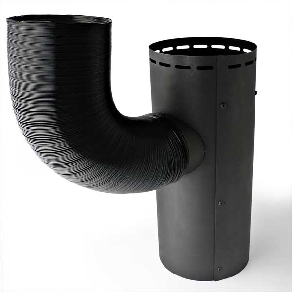 Collecteur de chaleur pour poêle à bois Opti Air - Récupération de chaleur Collecteur de chaleur pour poêle à bois Opti Air - Récupération de chaleur