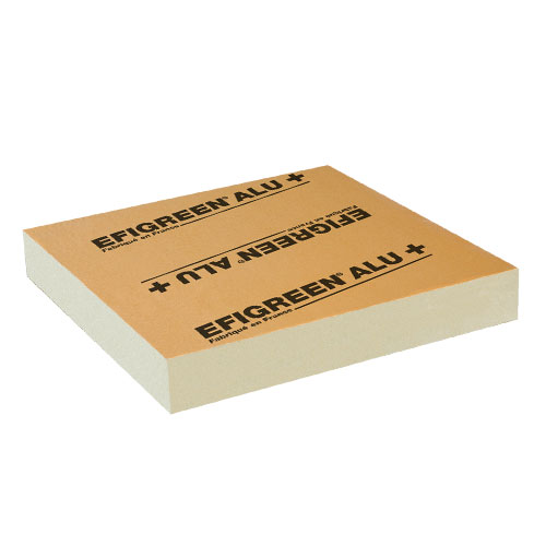 Efigreen alu+ Isolant Thermique Polyuréthane - Isolants toiture chaude EPDM Efigreen alu+ Isolant Thermique Polyuréthane - Isolants toiture chaude EPDM