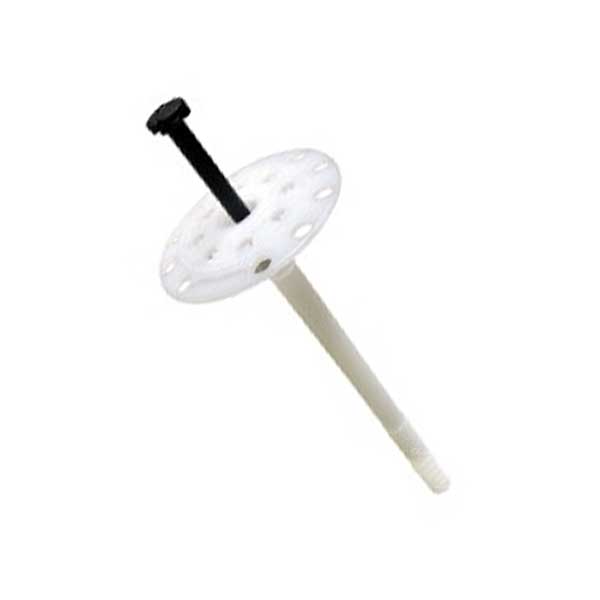 Clou ou cheville d`isolation plastique nylon - Fixations pour isolants de façade ITE Clou ou cheville d`isolation plastique nylon - Fixations pour isolants de façade ITE