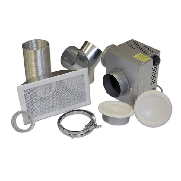Kit de distribution air chaud DS250 - Récupération de chaleur Kit de distribution air chaud DS250 - Récupération de chaleur