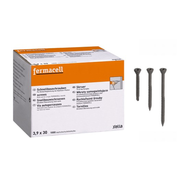 Vis plaque sol Fermacell D3.9mm - Plaques Fermacell Vis plaque sol Fermacell D3.9mm - Plaques Fermacell