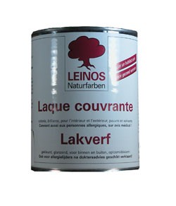 Peinture blanche satinée LEINOS - Peintures naturelles pour le bois Peinture blanche satinée LEINOS - Peintures naturelles pour le bois