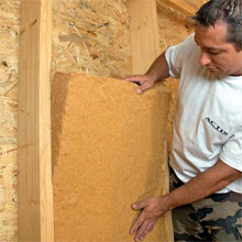 Panneau laine de bois SYLVACTIS 55 FX ACTIS - Isolants naturels biosourcés Panneau laine de bois SYLVACTIS 55 FX ACTIS - Isolants naturels biosourcés
