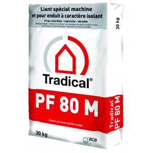 TRADICAL PF 80M - Chaux blanche aérienne 30kg - Chaux aérienne et hydraulique TRADICAL PF 80M - Chaux blanche aérienne 30kg - Chaux aérienne et hydraulique
