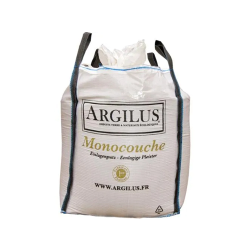 Enduit de terre ARGILUS monocouche 1 tonne. - Enduits de terre/argile Enduit de terre ARGILUS monocouche 1 tonne. - Enduits de terre/argile