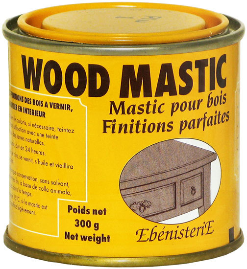 Mastic pour bois Wood Mastic - Mastics naturels pour le bois Mastic pour bois Wood Mastic - Mastics naturels pour le bois