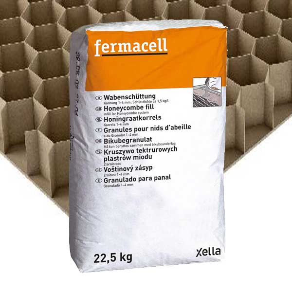 Granulés pour nid d`abeille FERMACELL 22.5kg - Isolation Phonique des sols Granulés pour nid d`abeille FERMACELL 22.5kg - Isolation Phonique des sols