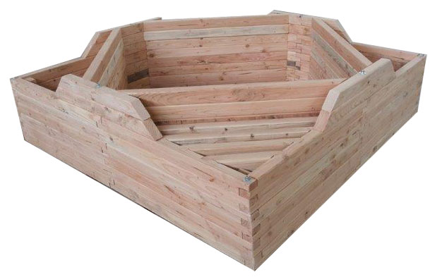 bassin de jardin hors sol en kit